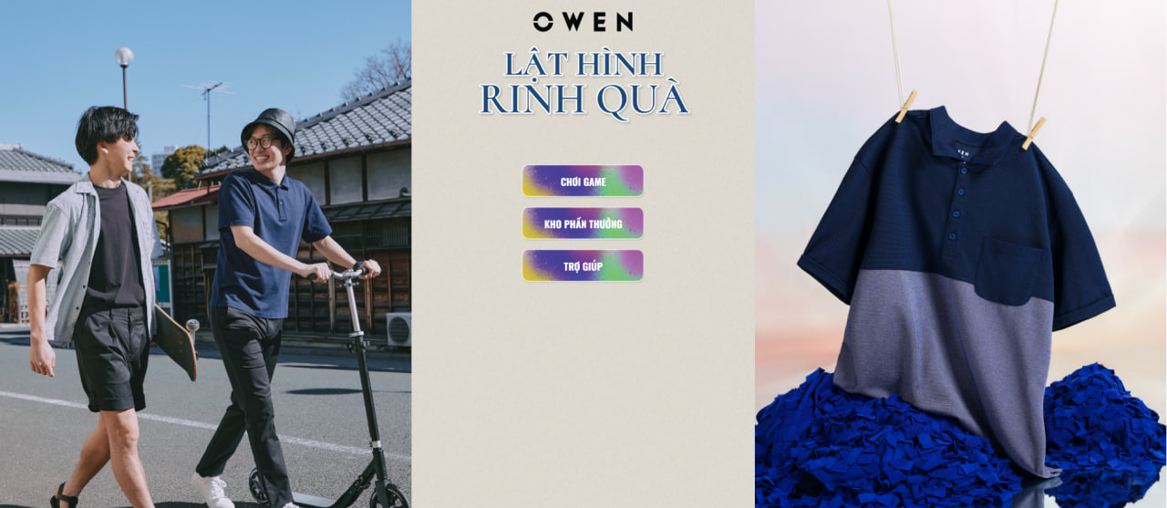 OWEN "lật hình rinh quà" 