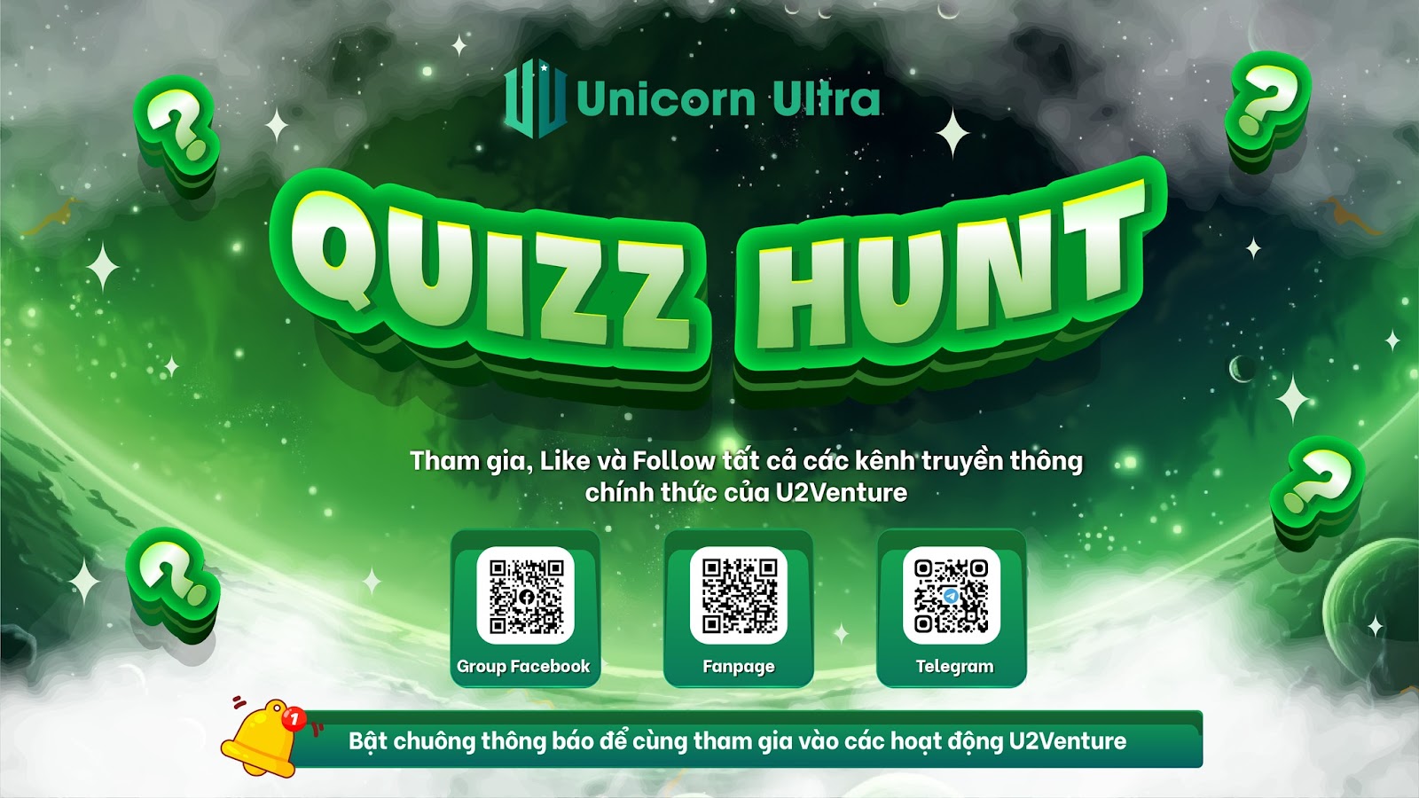  Banner U2Venture game quiz