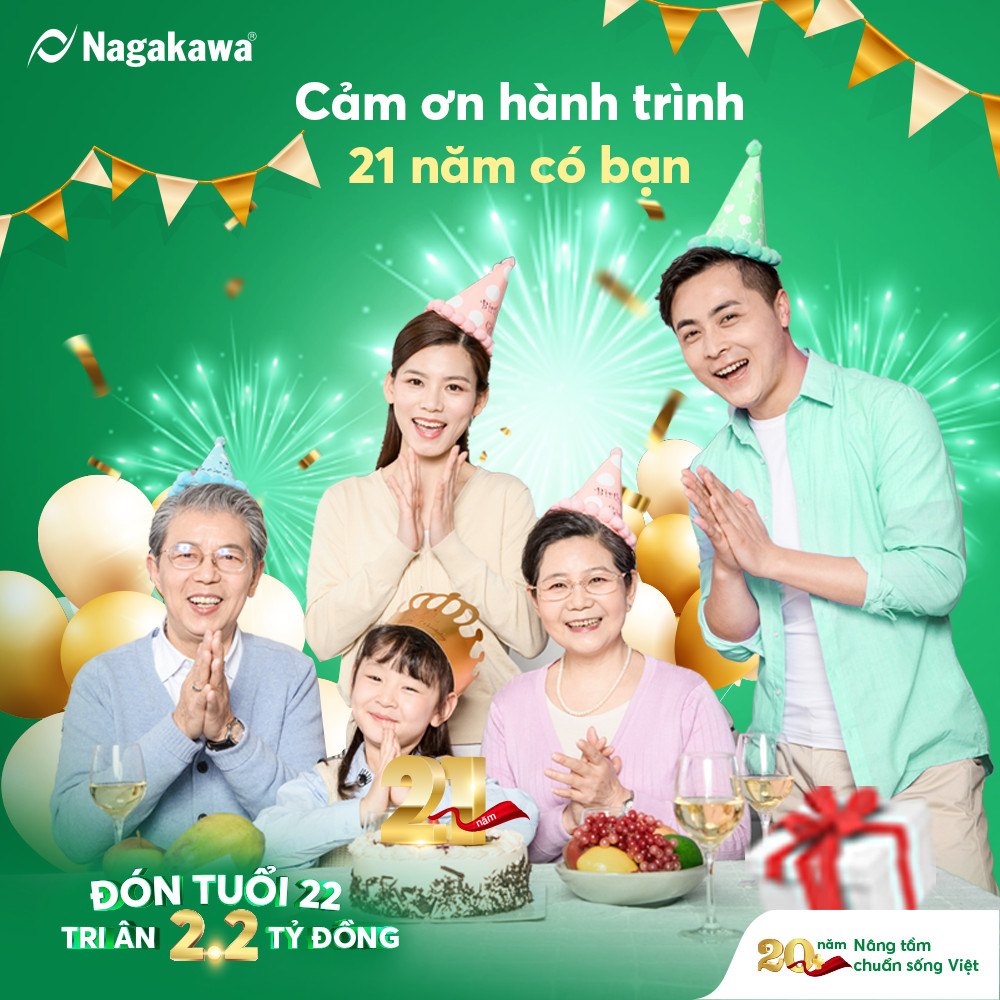 Sinh nhật 22 tuổi của Nagakawa
