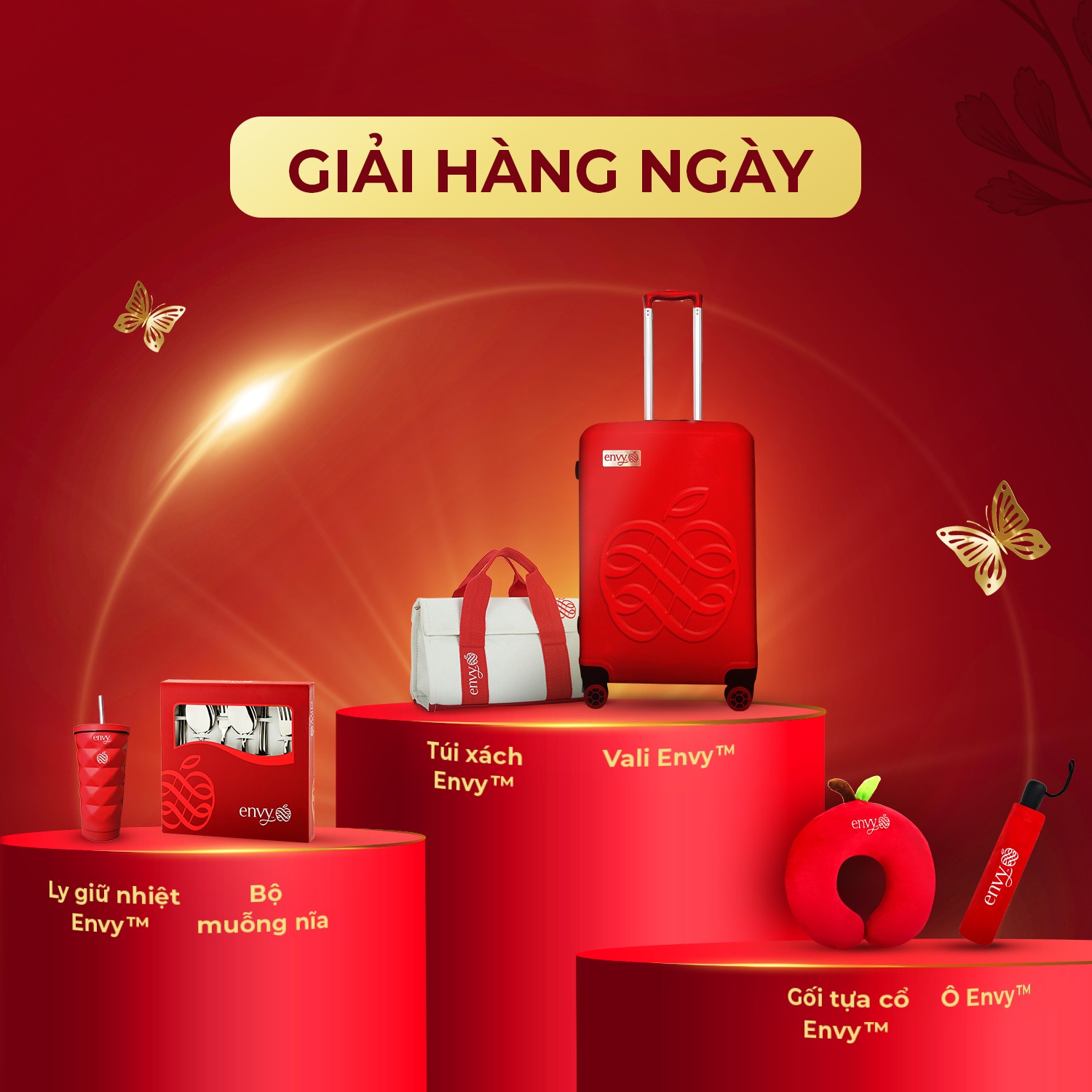 Giải thưởng hàng ngày của chương trình Mua táo trúng 